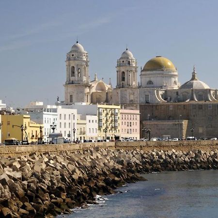 Cadiz Playa La Caleta Terraza Con Barbacoa 아파트 외부 사진